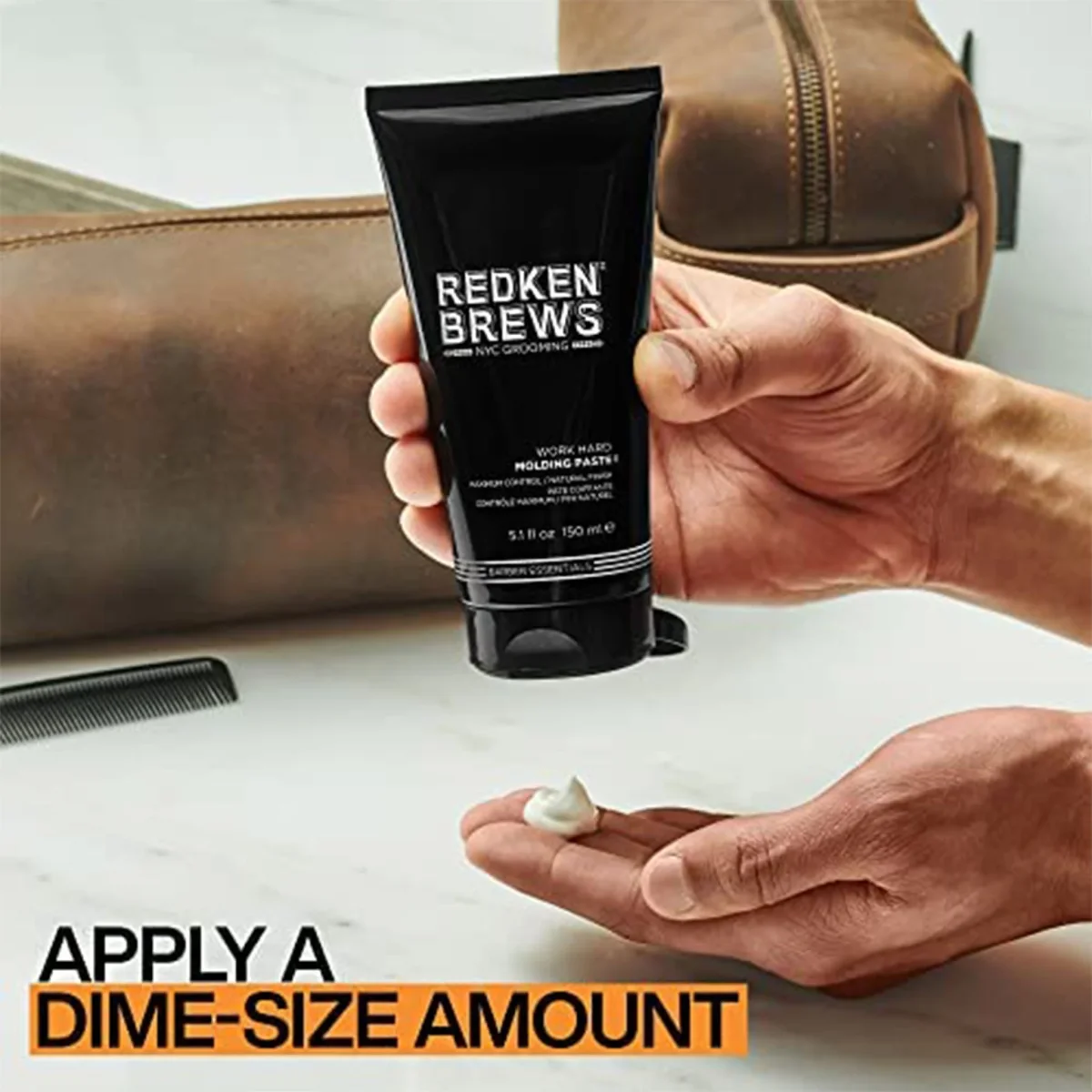 Redken Brews. Pâte Malléable Work Hard - 150 ml – Image 7
